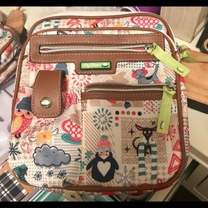 Lily Bloom Cozy Corner Gigi Crossbody purse. New.